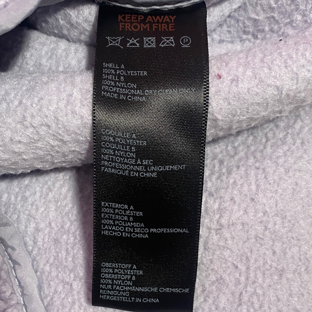 BDG Sherpa Fleece Jacket Small Gray Zip Up - Picture 10 of 11